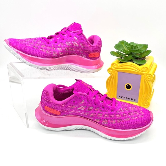 Under Armour Women's Flow Velociti Wind Meteor Running Shoes - Picture 2 of 7